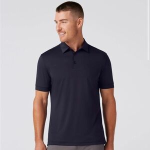 Mizzen + Main Versa Men's Navy Classic Fit Polo Shirt